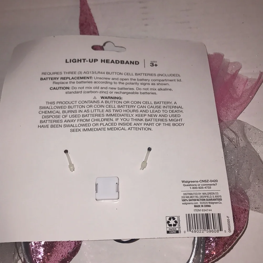 🆕Bundle Of 2 Light-Up Headbands